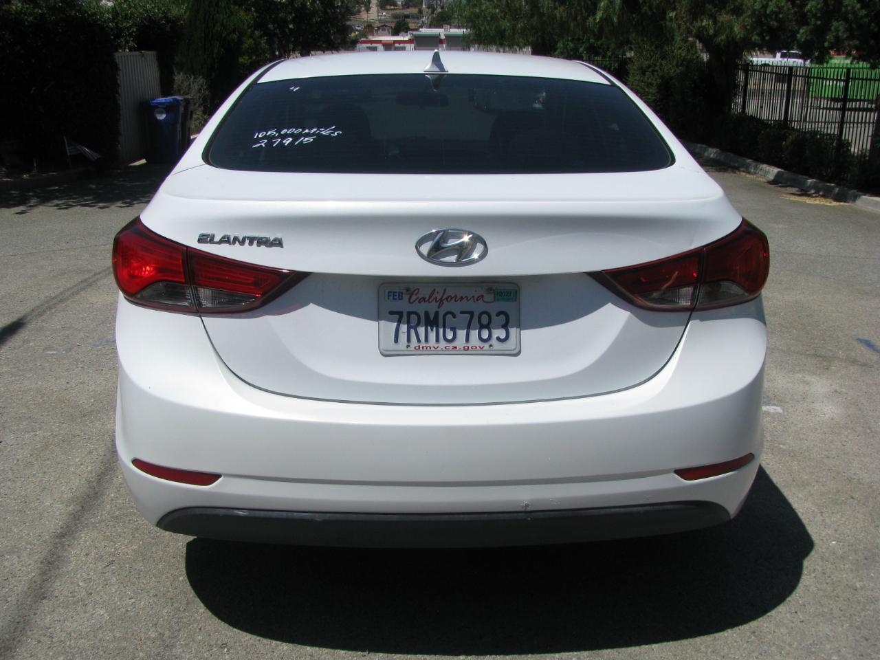 Hyundai Elantra 4dr Sdn Auto SE (Alabama Plant) 2015