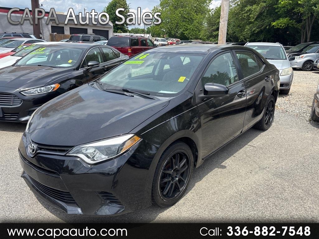 Toyota Corolla LE CVT 2016