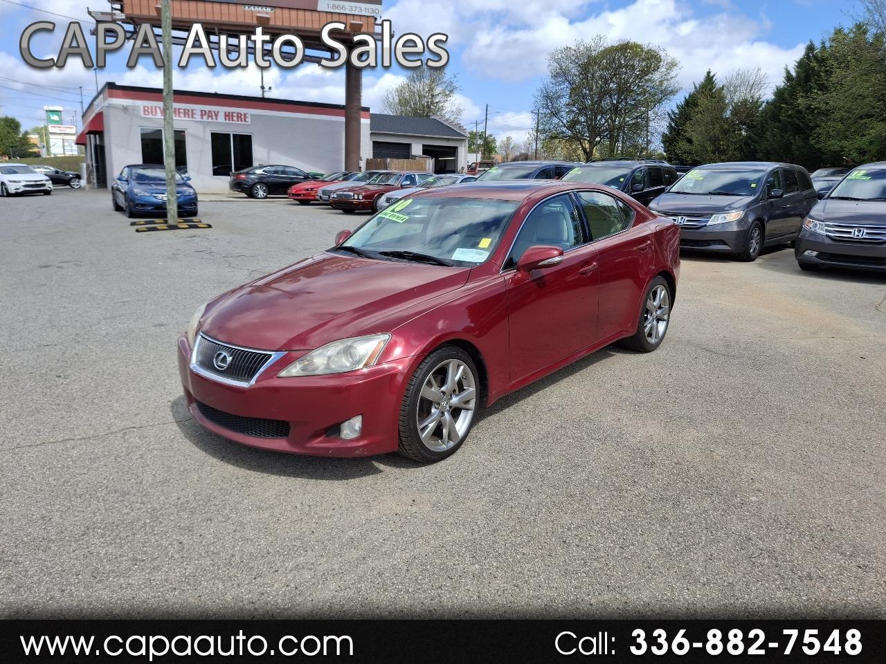 2010 Lexus IS IS 250 6-Speed Sequential