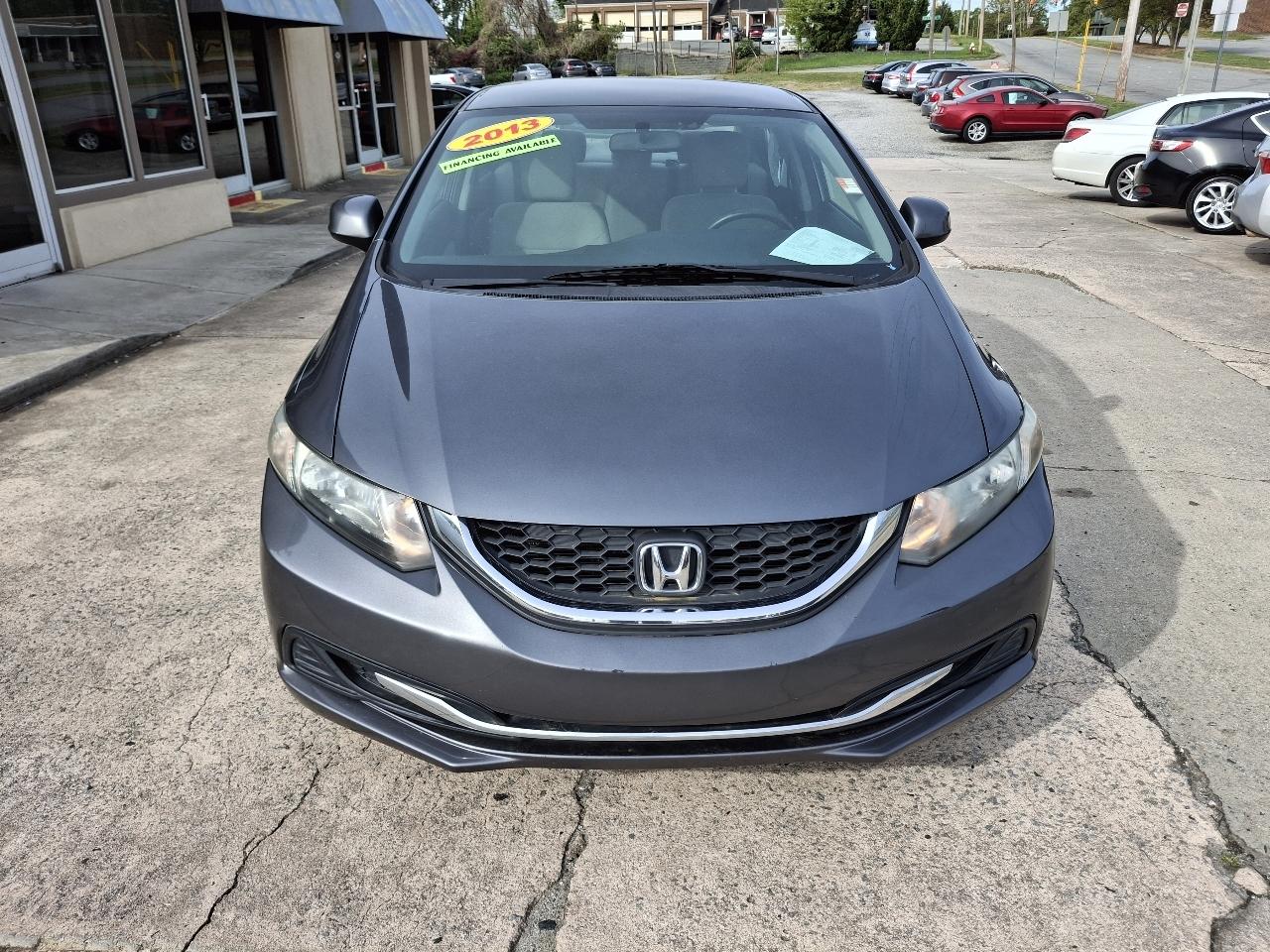 Honda Civic LX Sedan 5-Speed MT 2013