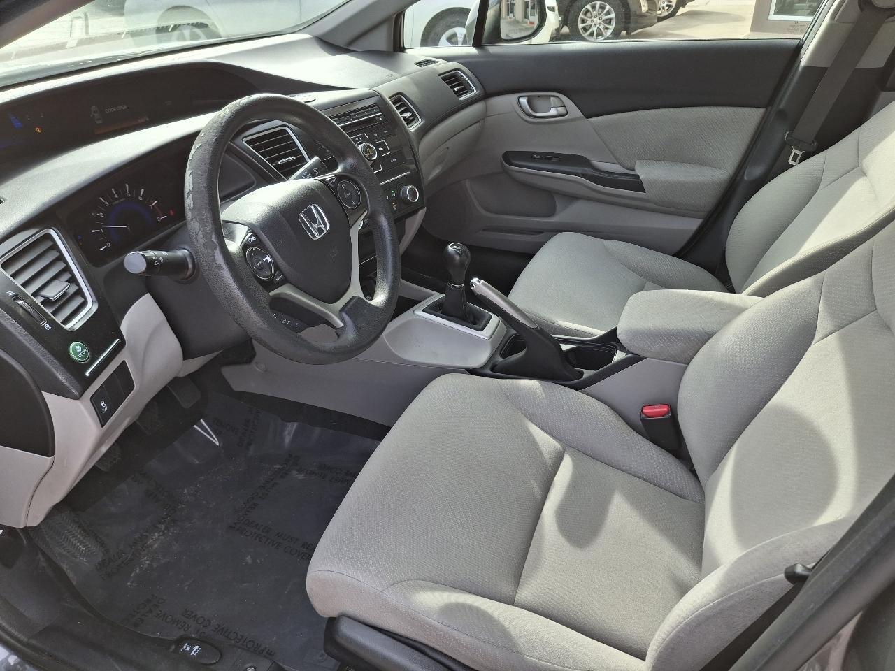 Honda Civic LX Sedan 5-Speed MT 2013