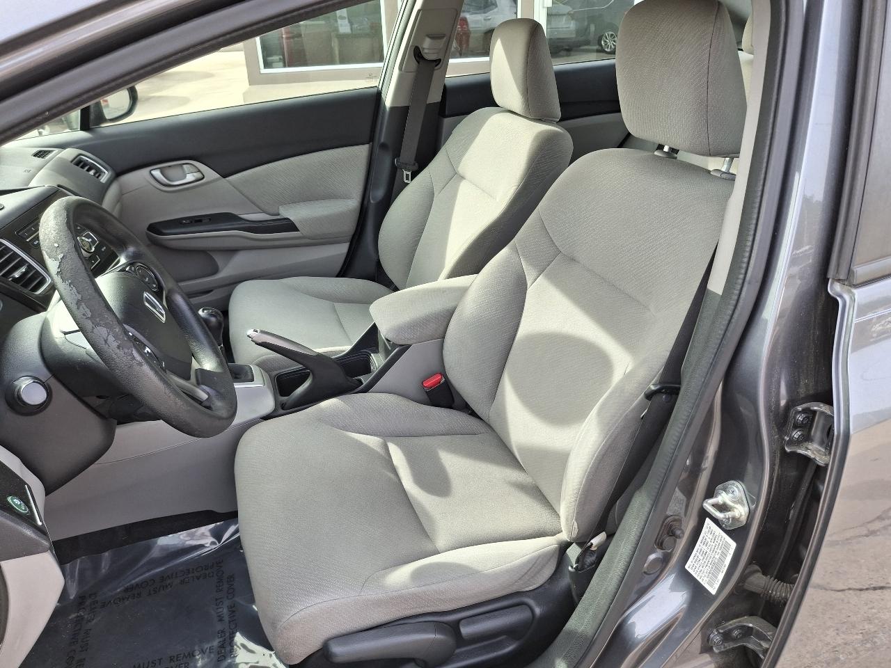 Honda Civic LX Sedan 5-Speed MT 2013