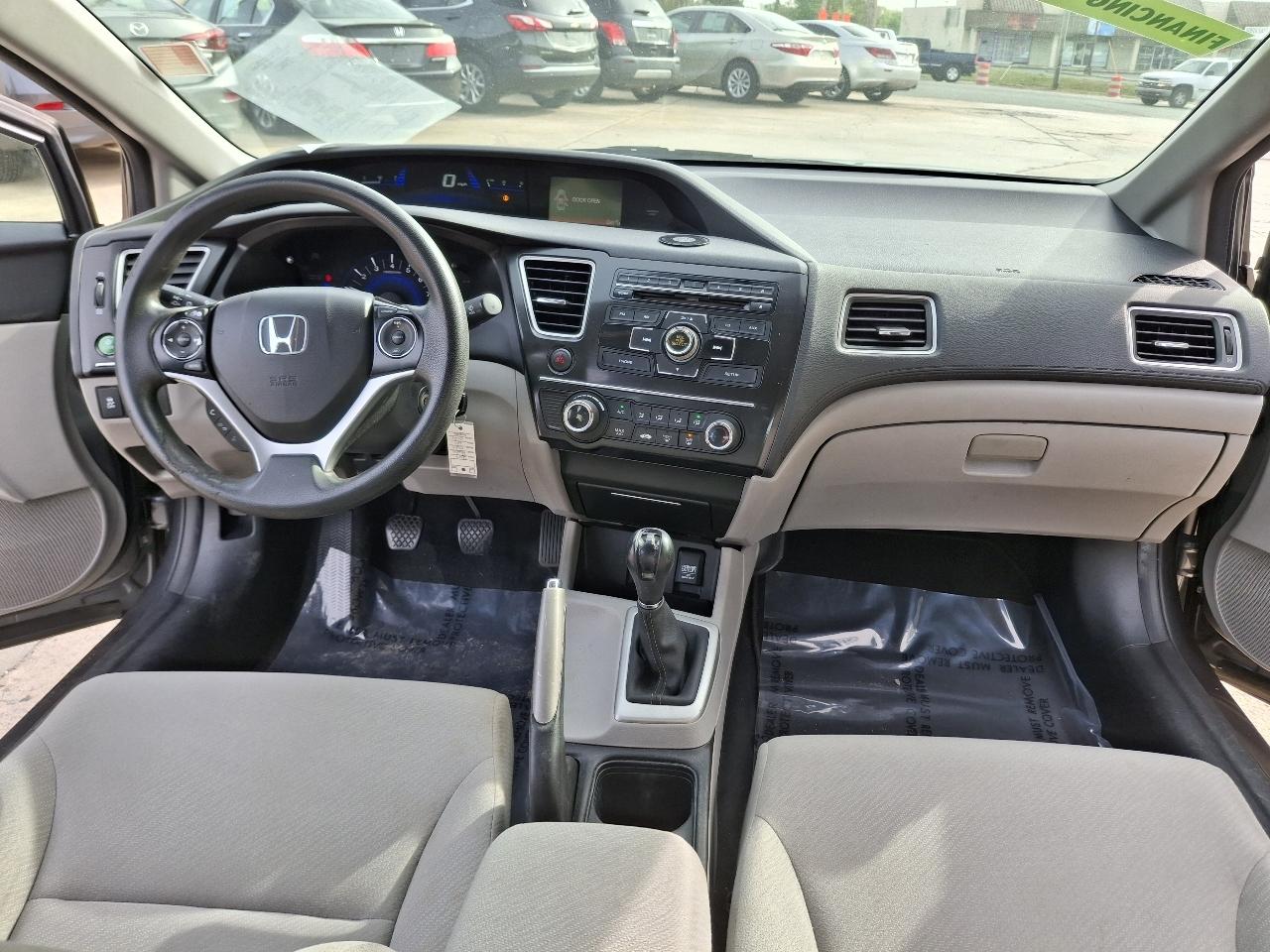 Honda Civic LX Sedan 5-Speed MT 2013
