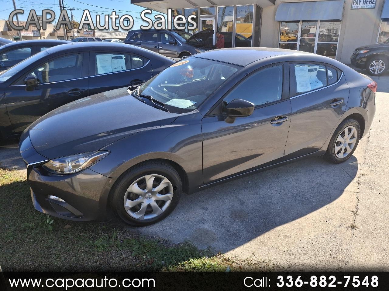 Mazda MAZDA3 i SV AT 4-Door 2015