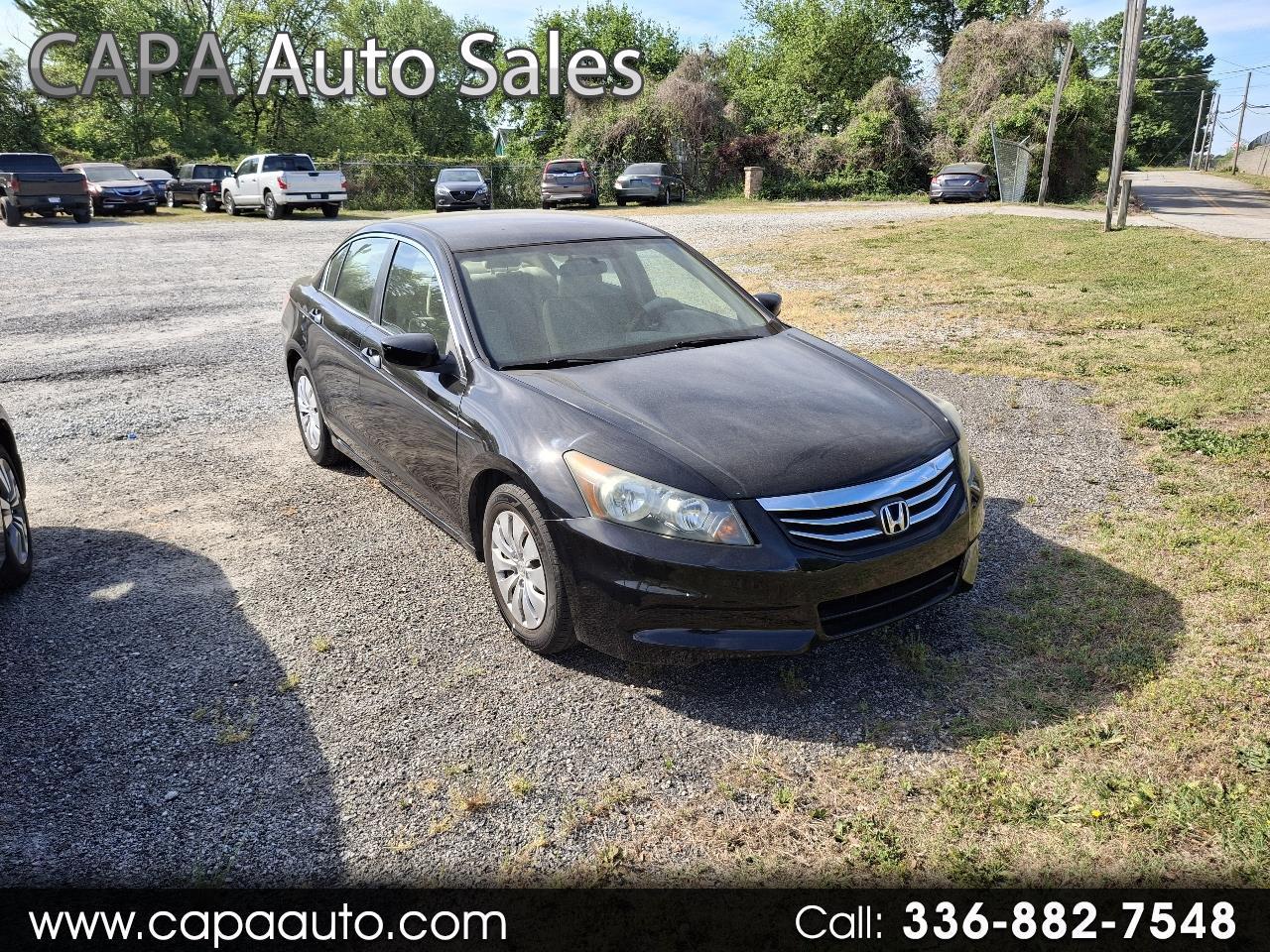 Honda Accord LX sedan AT 2012