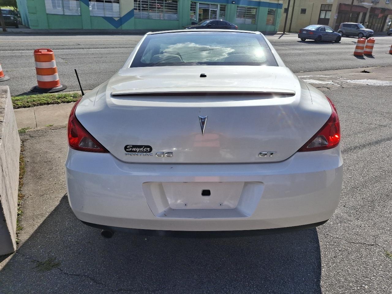 Pontiac G6 GT Convertible 2009