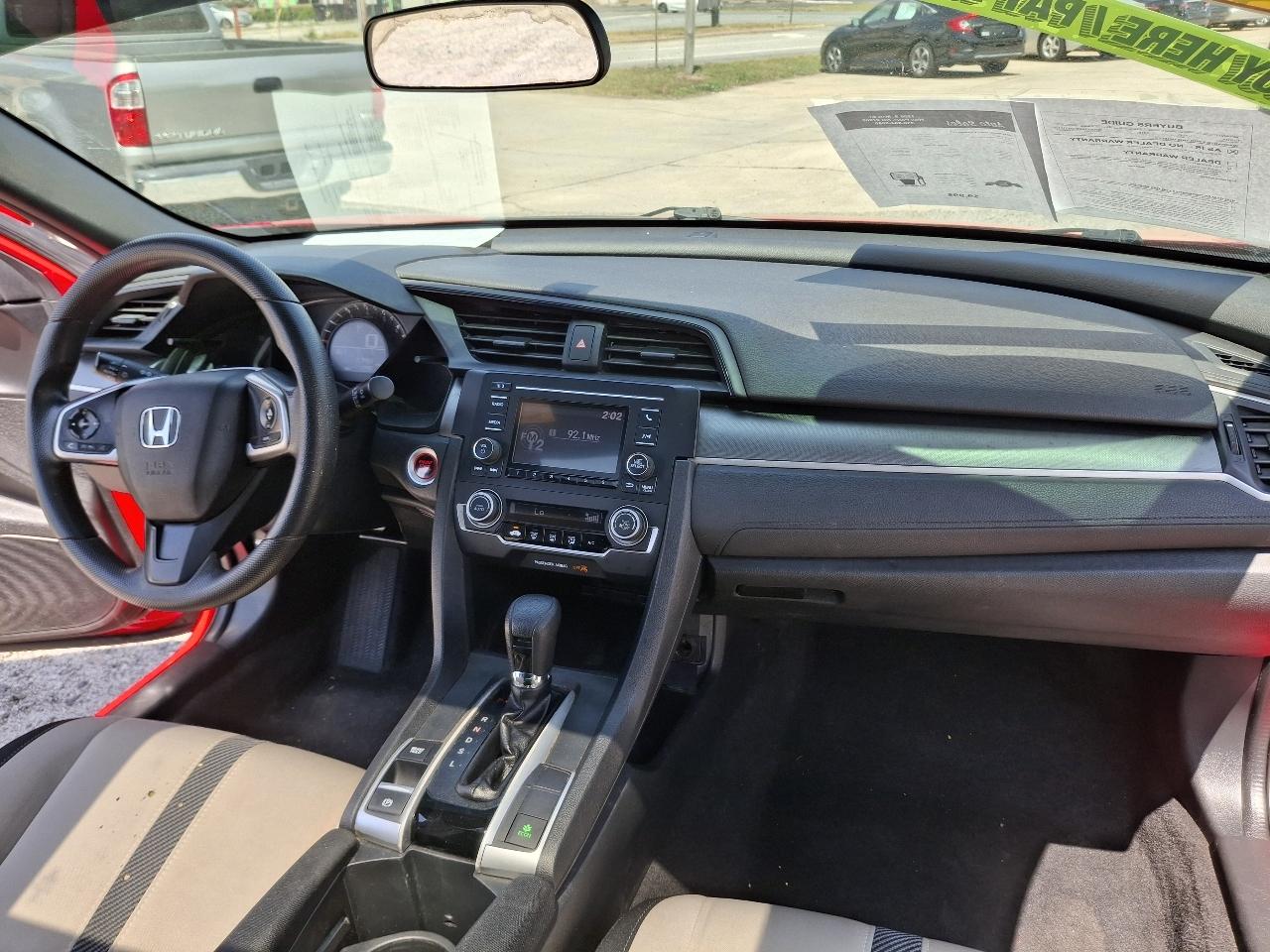 Honda Civic LX-P Coupe CVT 2016