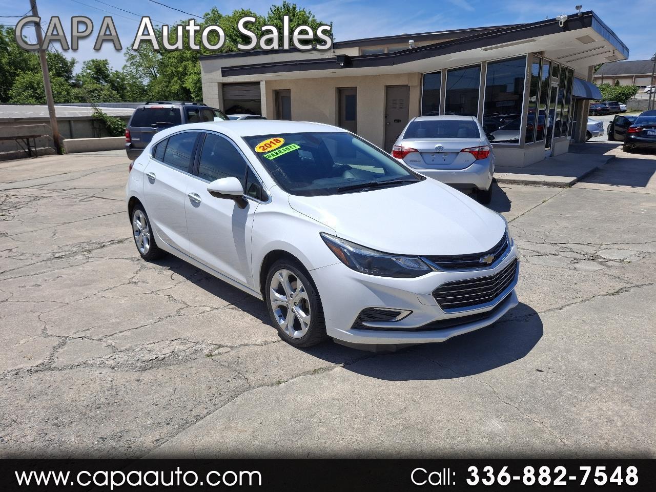Chevrolet Cruze Premier Hatchback 2018
