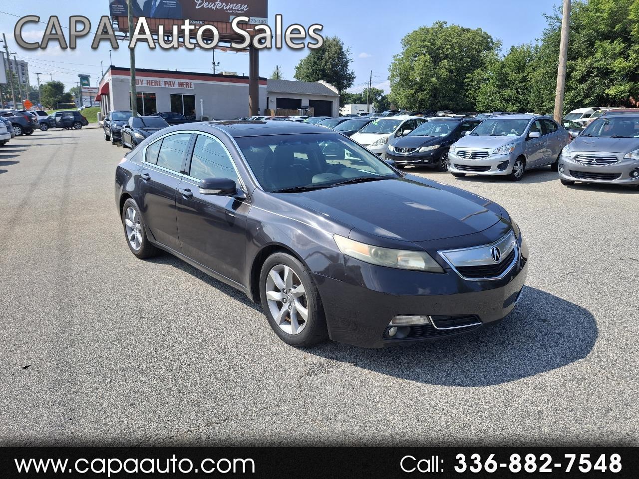 Acura TL 6-Speed AT with Tech Package 2012