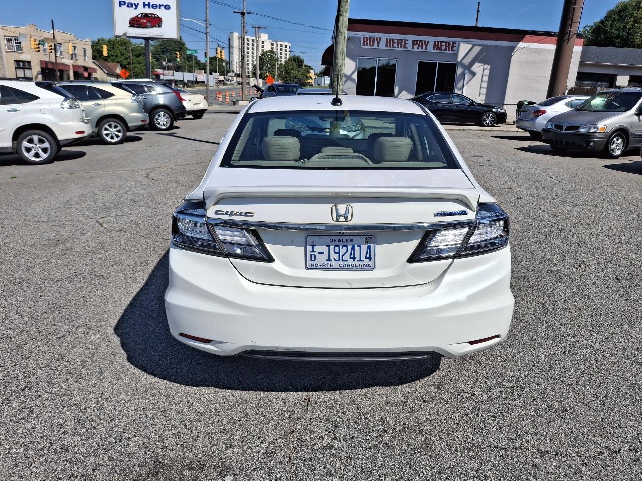 Honda Civic Hybrid CVT AT-PZEV with Leather 2013