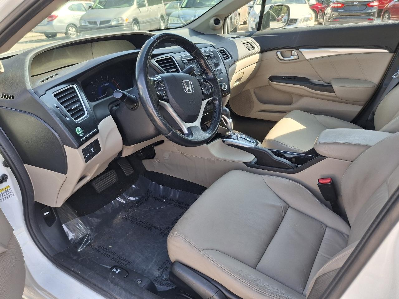 Honda Civic Hybrid CVT AT-PZEV with Leather 2013