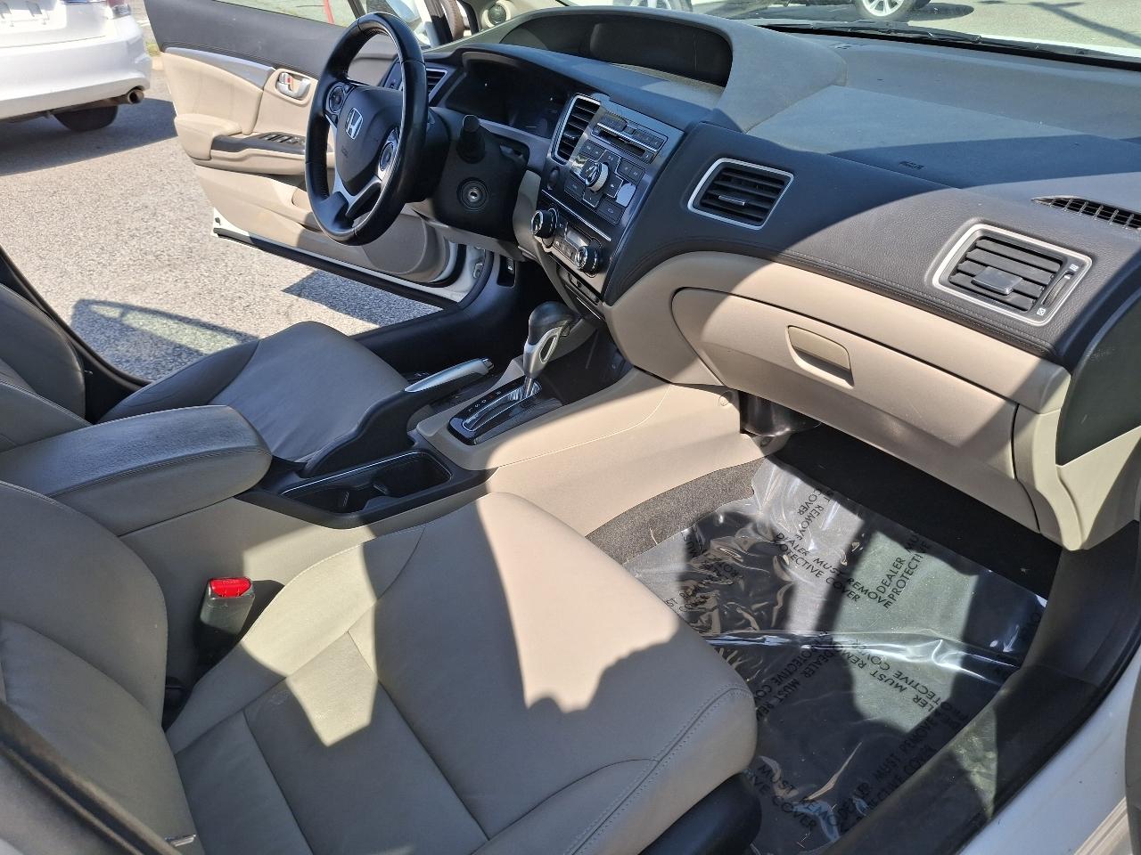 Honda Civic Hybrid CVT AT-PZEV with Leather 2013