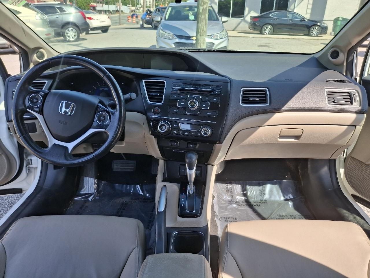 Honda Civic Hybrid CVT AT-PZEV with Leather 2013