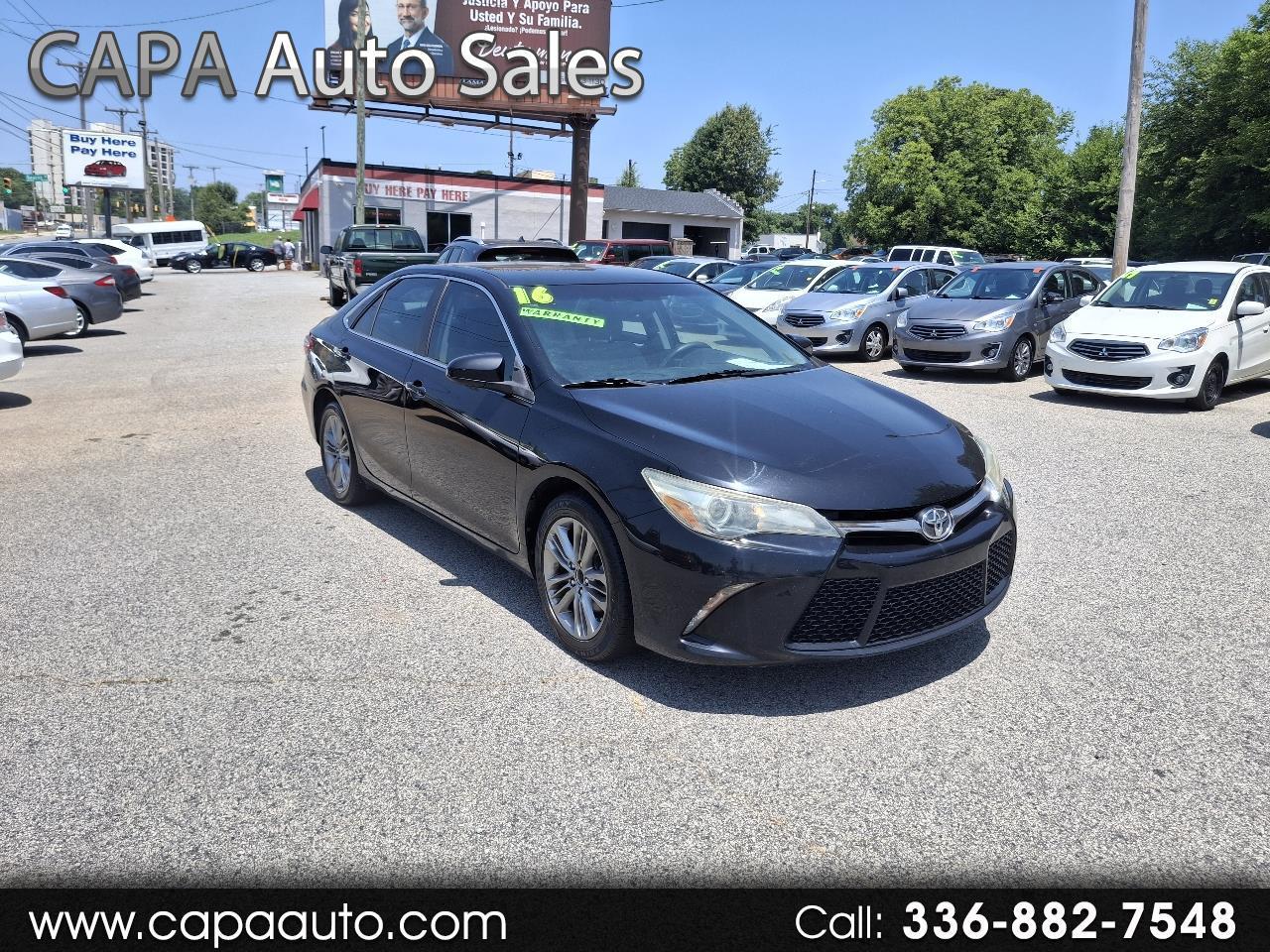 Toyota Camry XLE 2016
