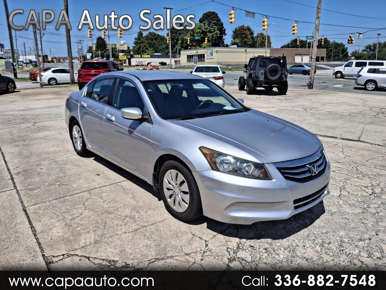 Honda Accord LX sedan AT 2012