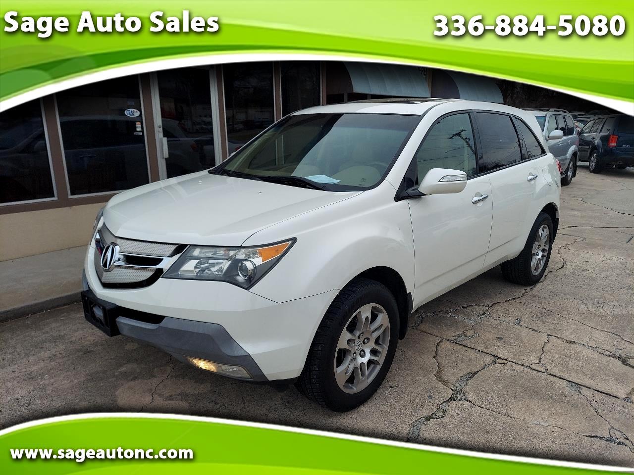 Acura MDX Tech Package with Rear DVD System 2007