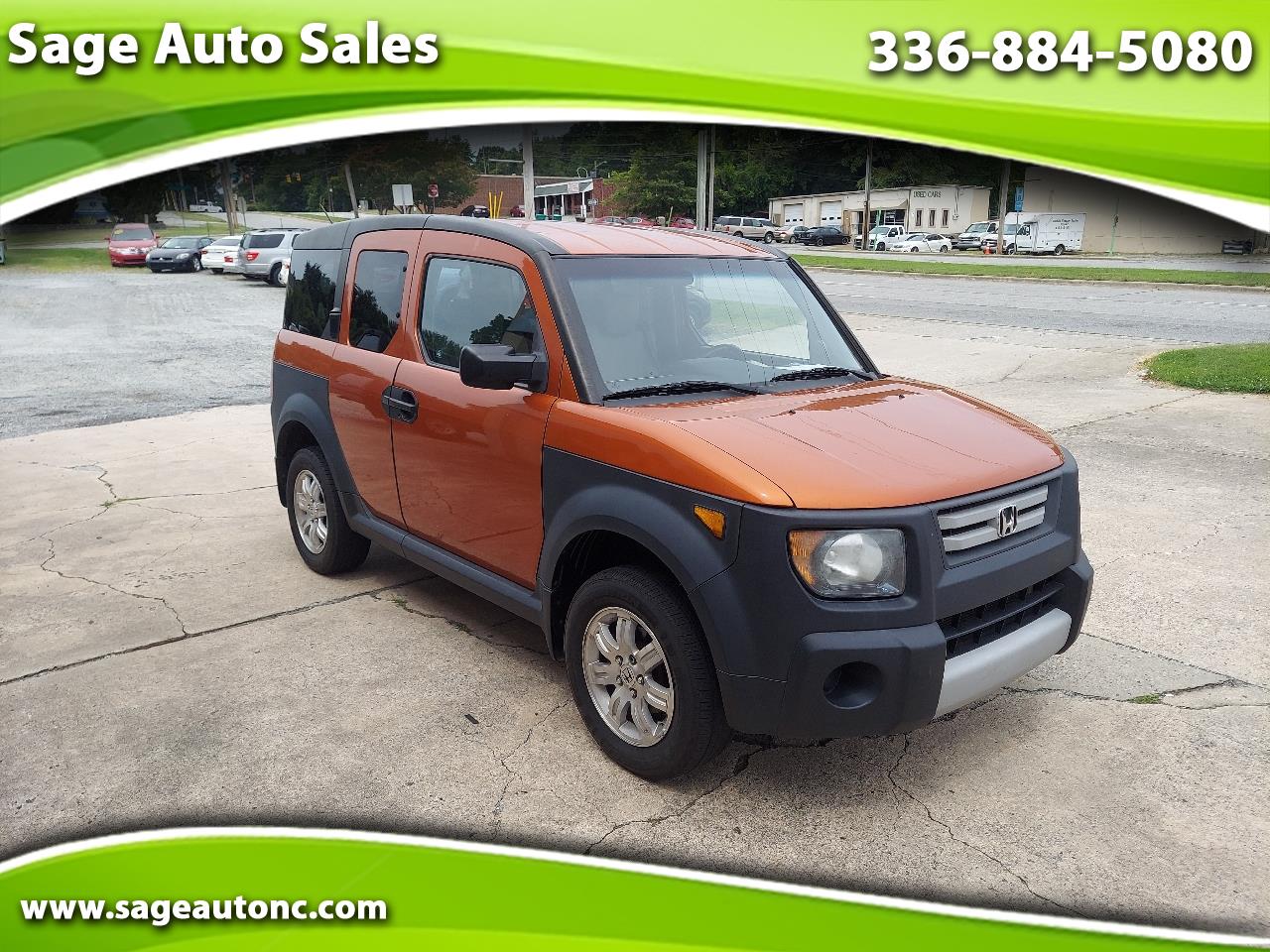 Used 2007 Honda Element LX 2WD AT for Sale in High Point NC 27260 Sage