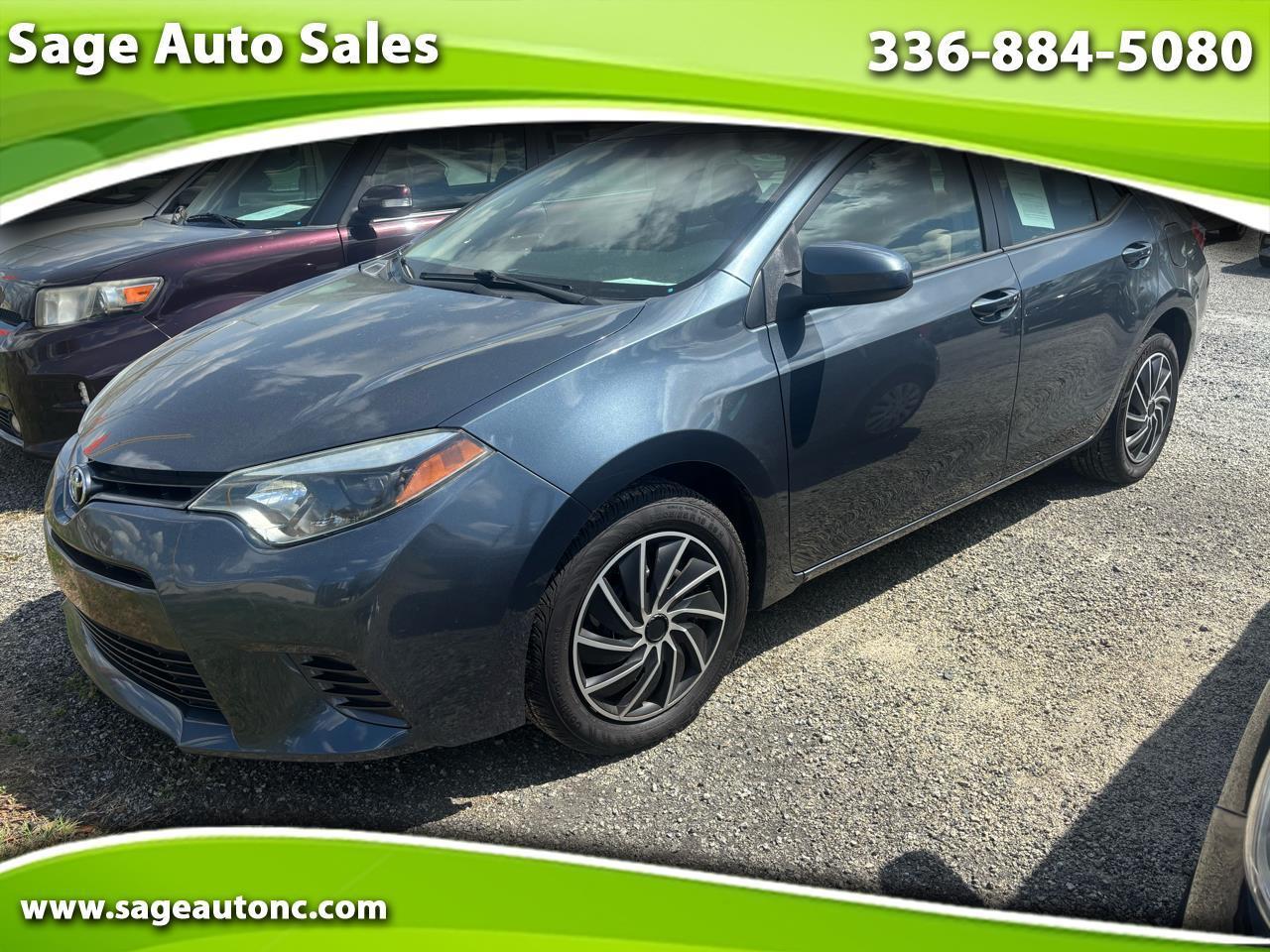 Toyota Corolla LE CVT 2015