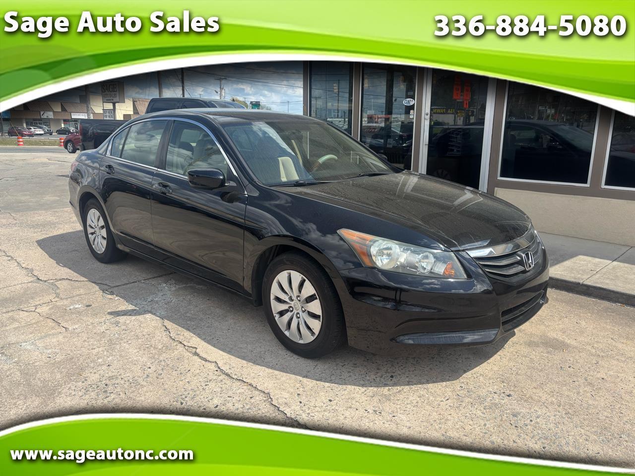 2012 Honda Accord LX sedan AT