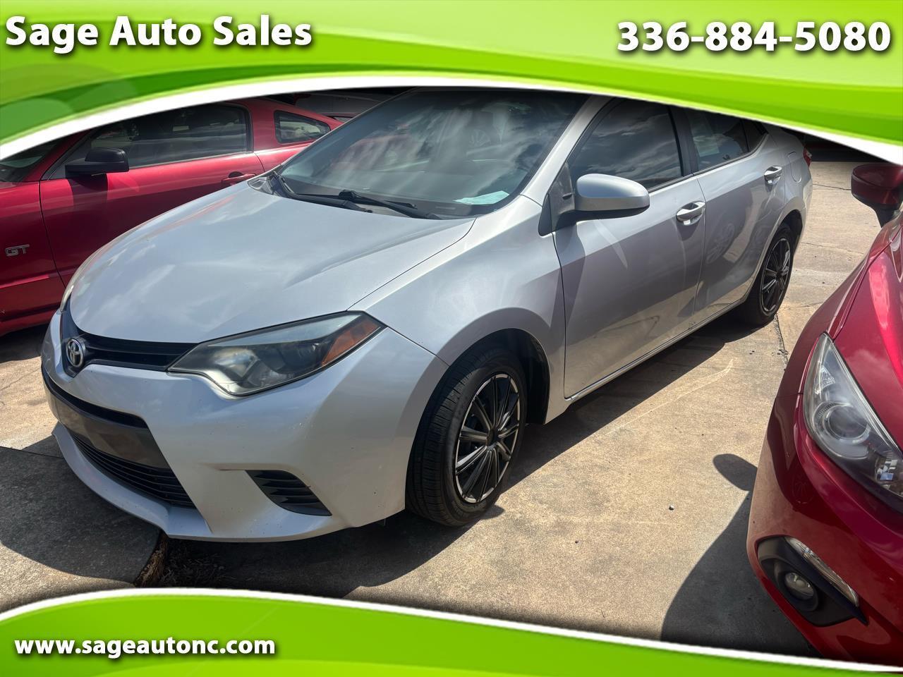 Toyota Corolla LE CVT 2016