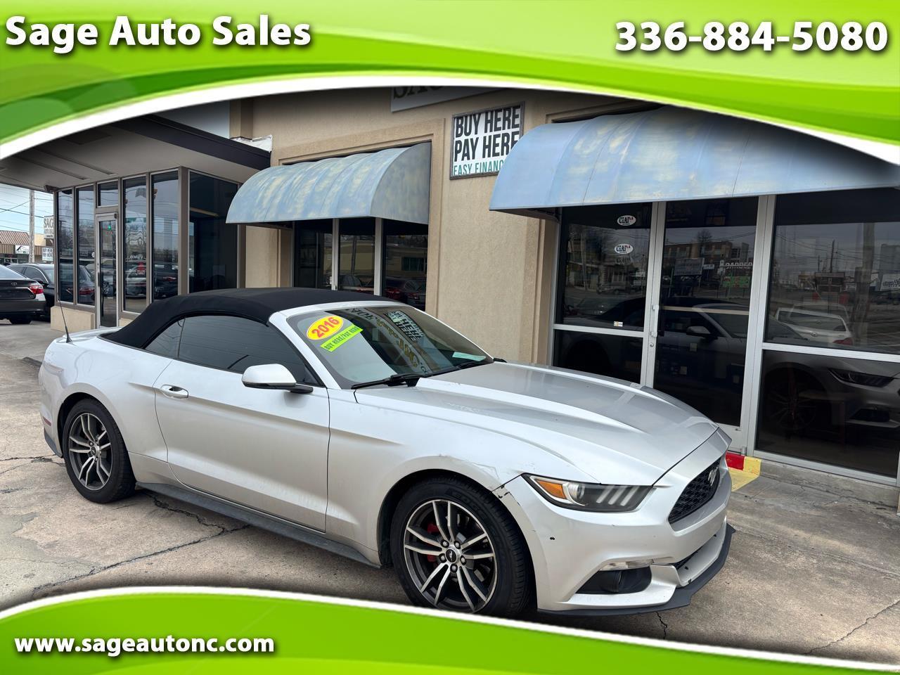 Ford Mustang EcoBoost Premium Convertible 2016