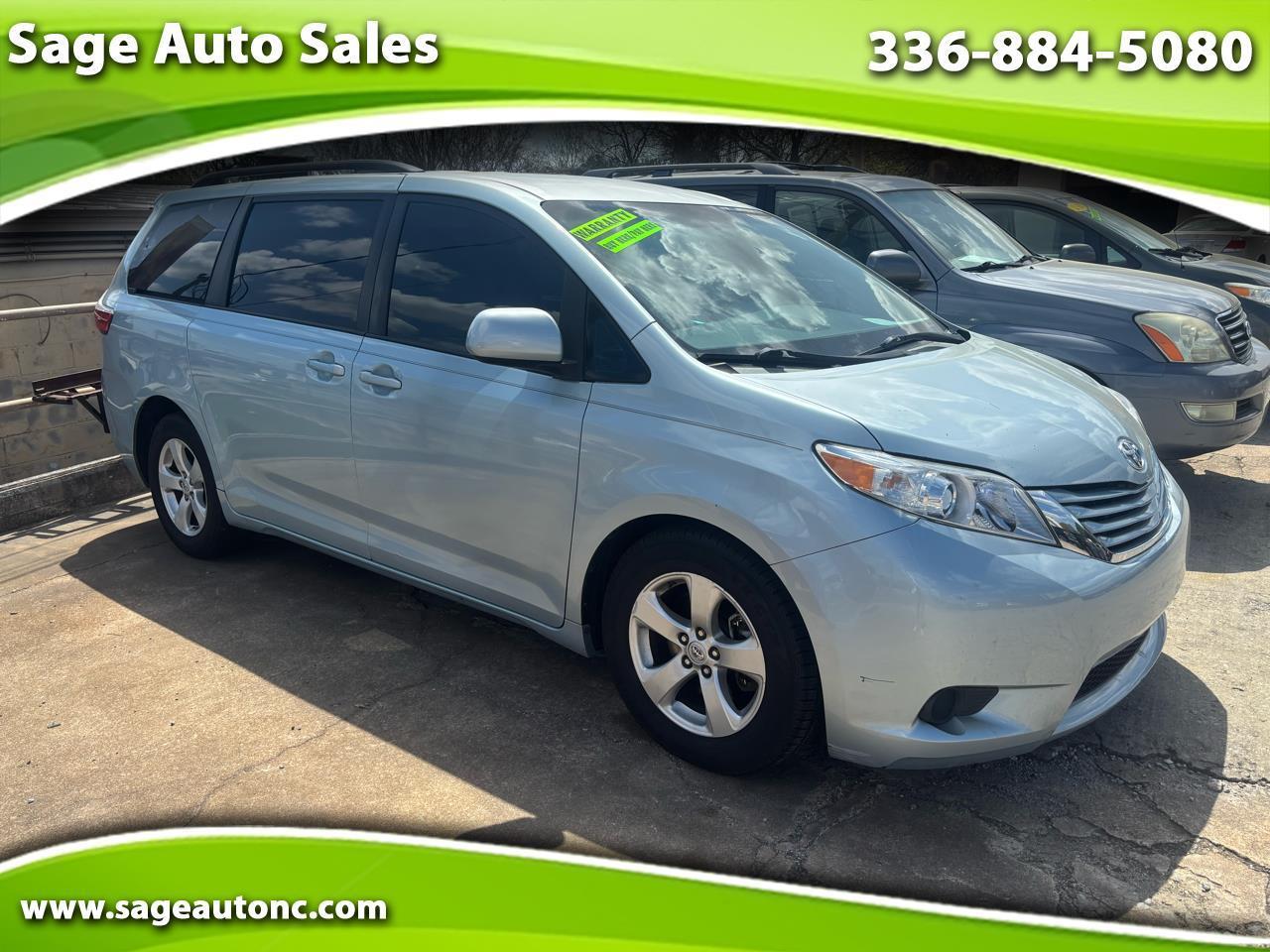 Toyota Sienna LE FWD 8-Passenger V6 2015