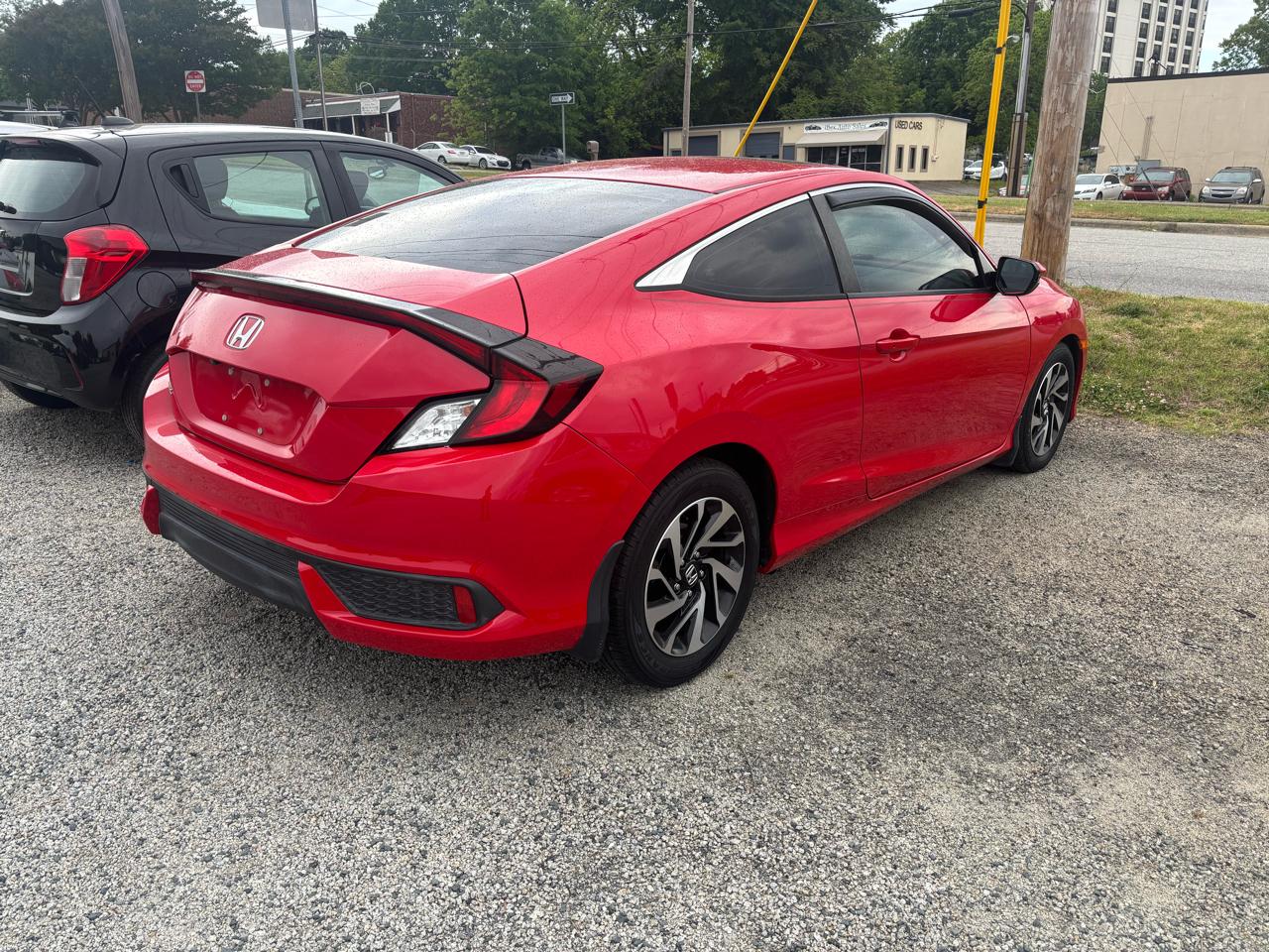Honda Civic LX-P Coupe CVT 2016