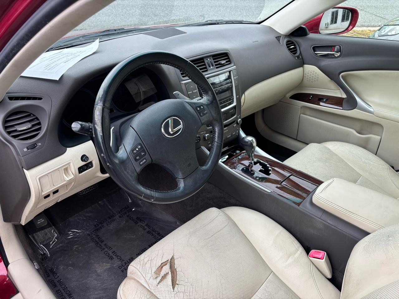 Lexus IS IS 250 6-Speed Sequential 2010