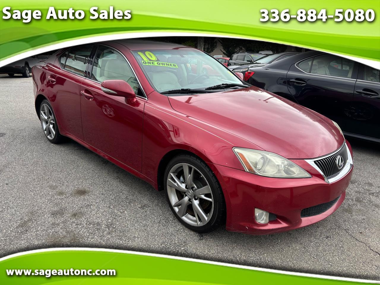 Lexus IS IS 250 6-Speed Sequential 2010