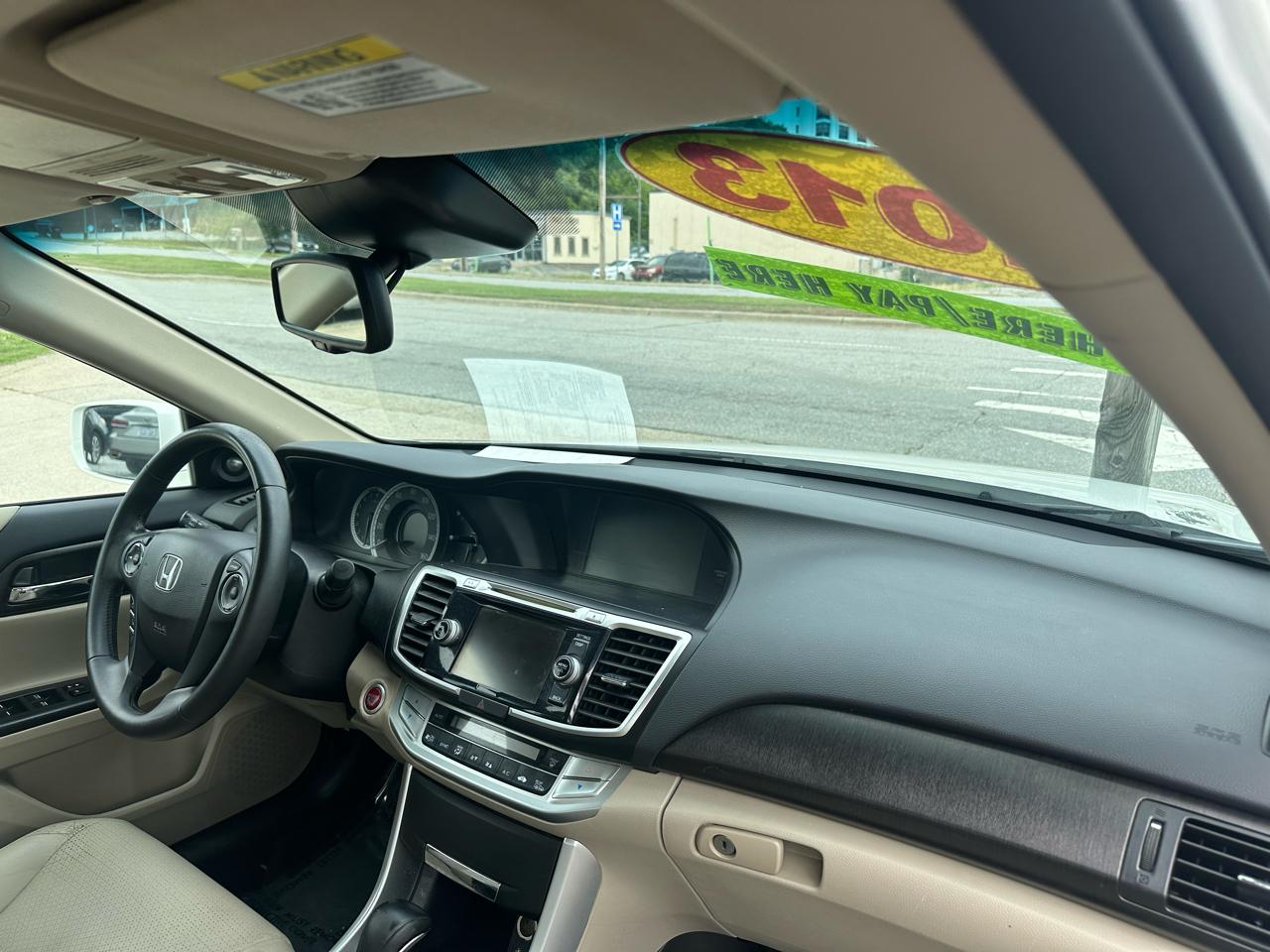 Honda Accord EX-L Sedan CVT 2013