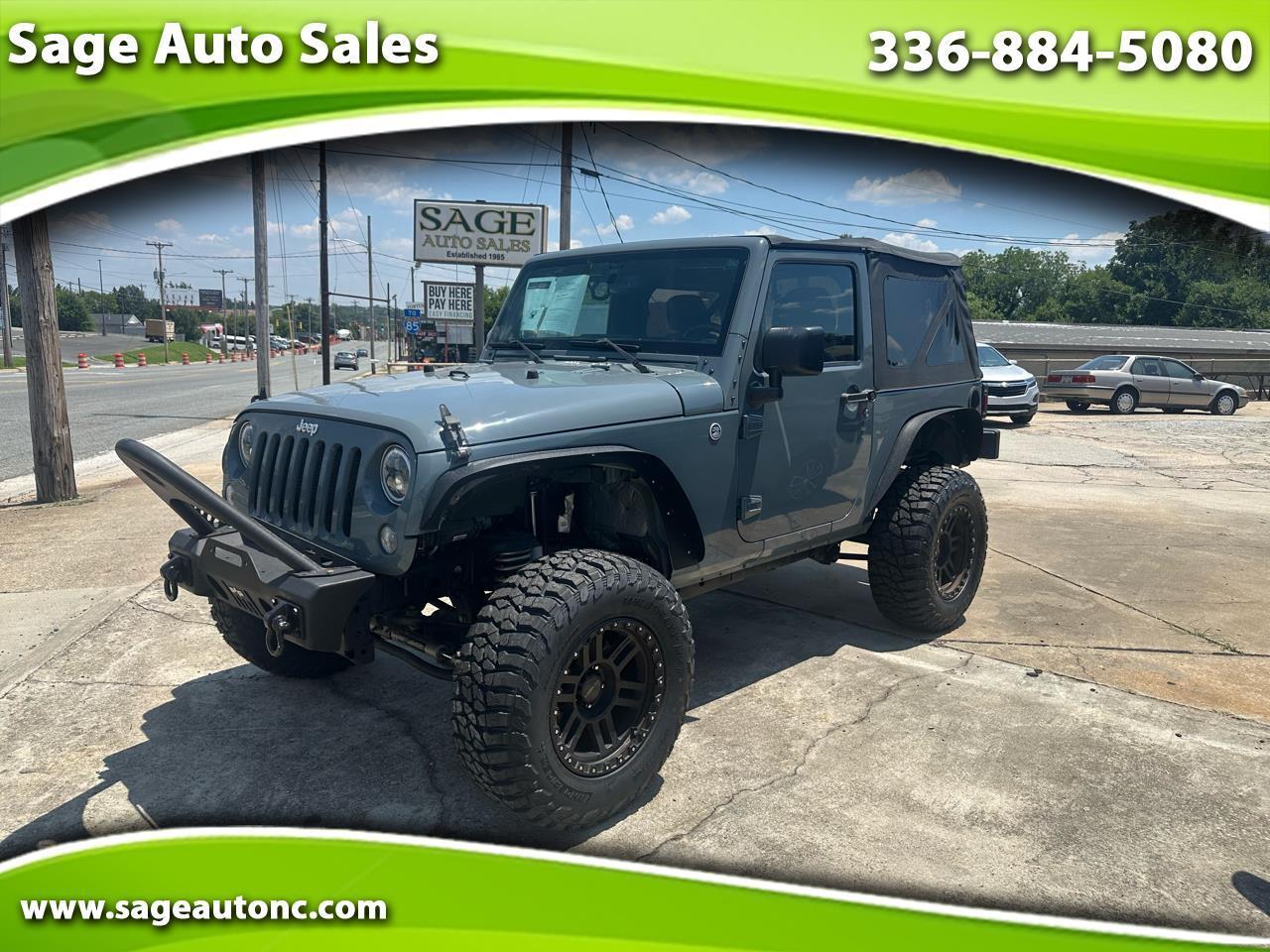 Jeep Wrangler Sport 4WD 2015
