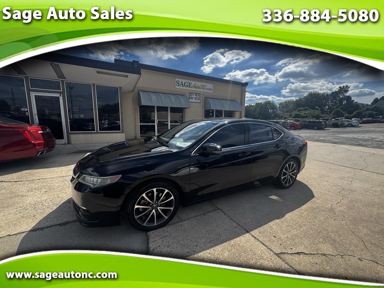 2015 Acura TLX 9-Spd AT w/Technology Package