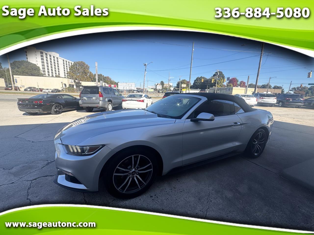 Ford Mustang EcoBoost Premium Convertible 2016