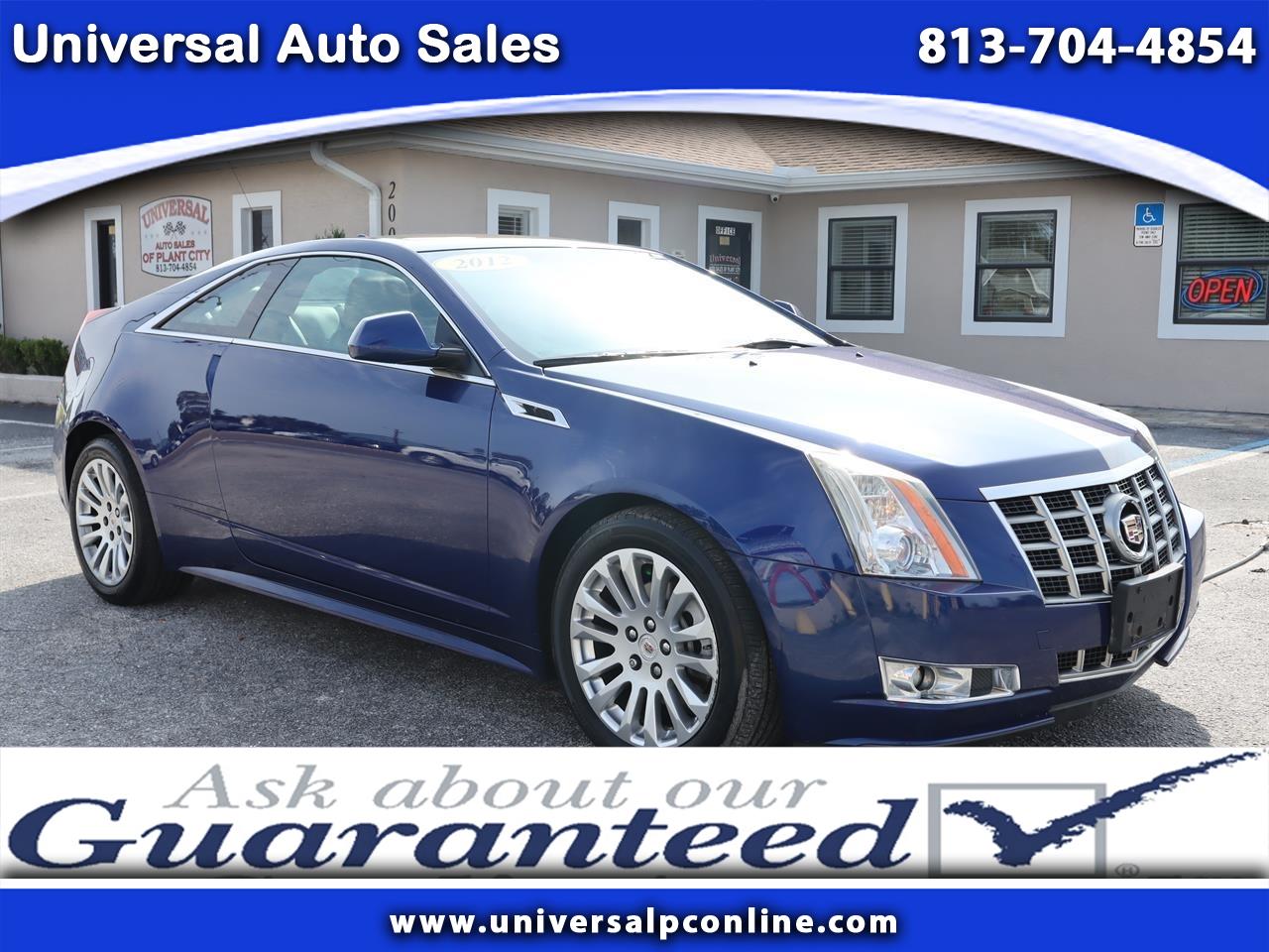 Cadillac CTS Coupe 2dr Cpe Performance AWD 2012