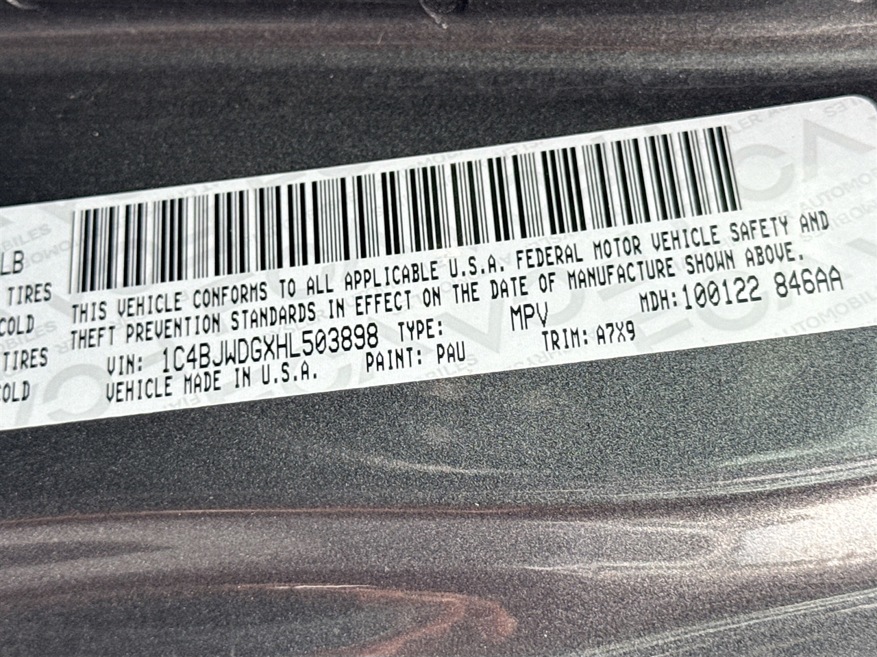 Jeep Wrangler Unlimited Sport 4x4 2017