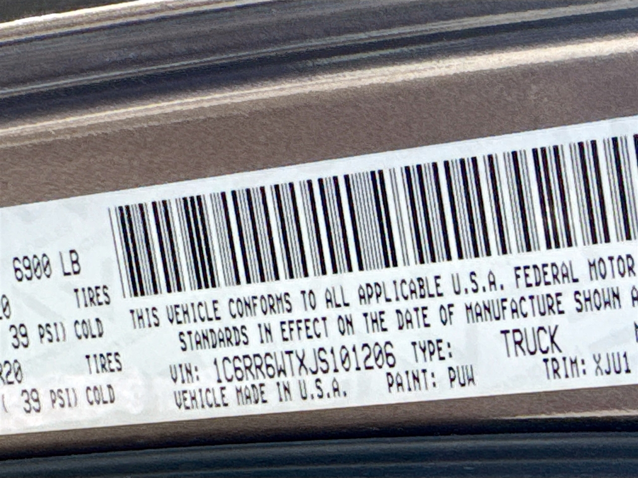 RAM 1500 Longhorn 4x2 Crew Cab 6'4" Box *Ltd Avail* 2018