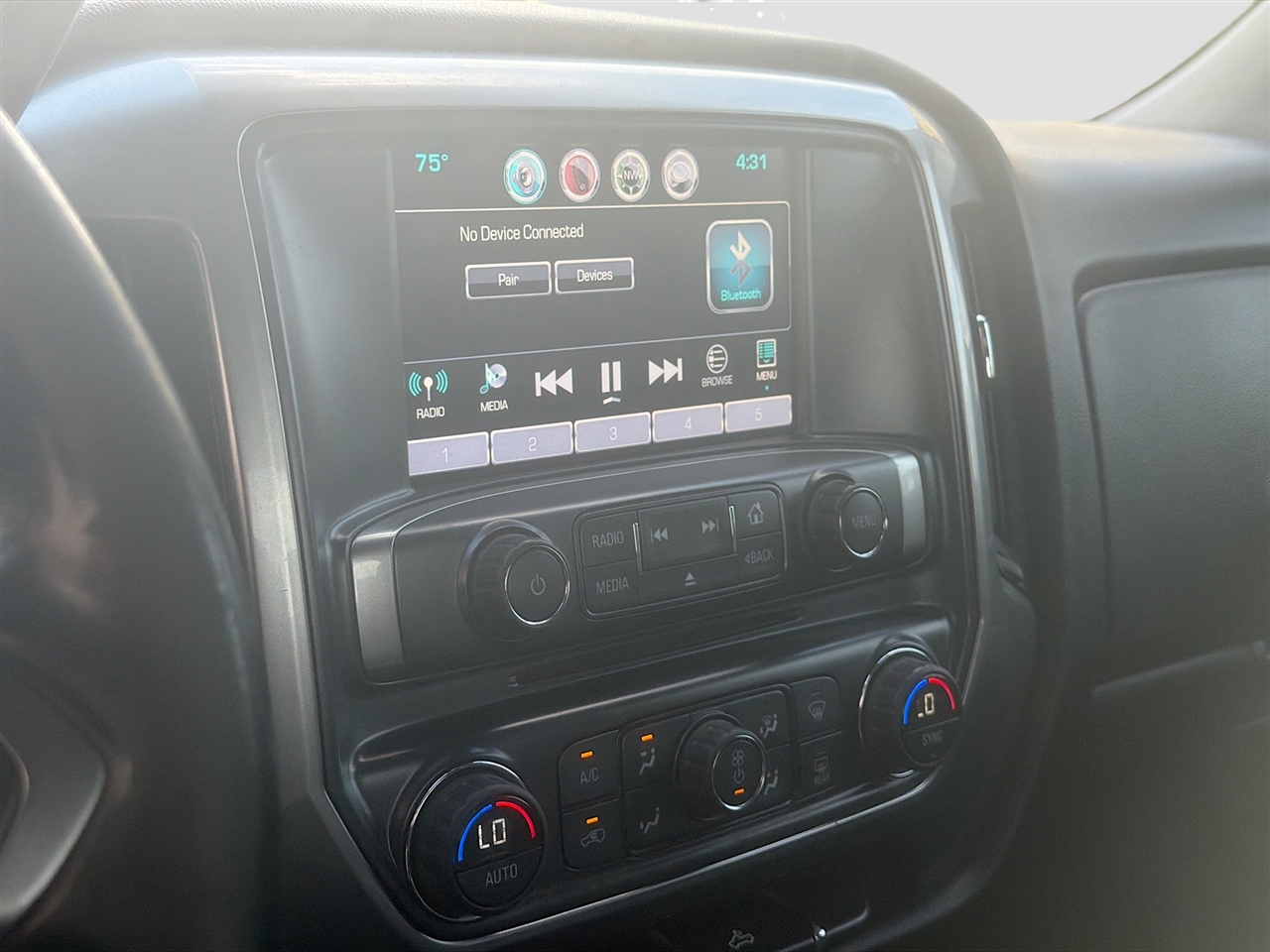 Chevrolet Silverado 1500 4WD Double Cab 143.5" LT w/1LT 2016