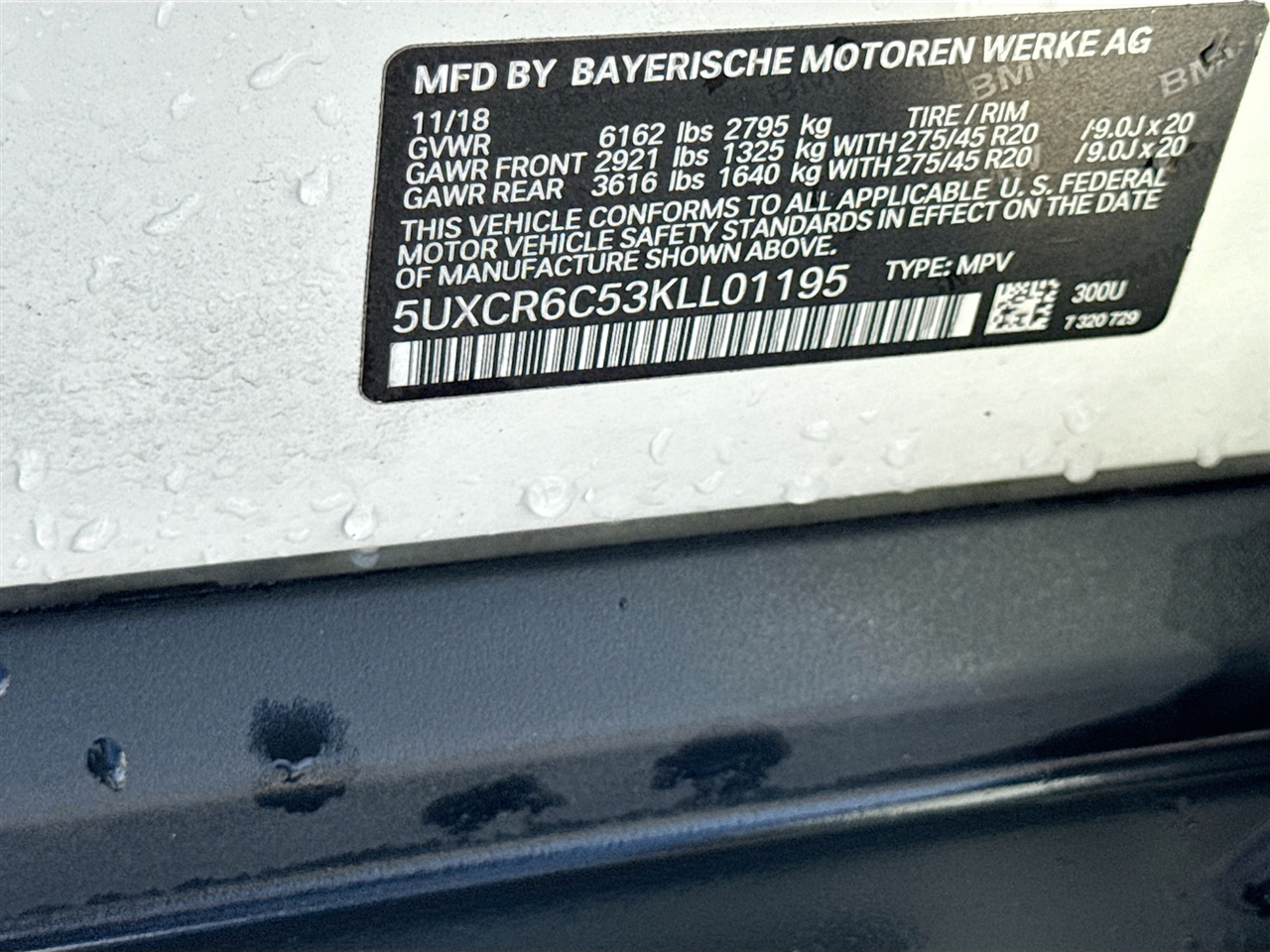 BMW X5 xDrive40i Sports Activity Vehicle 2019