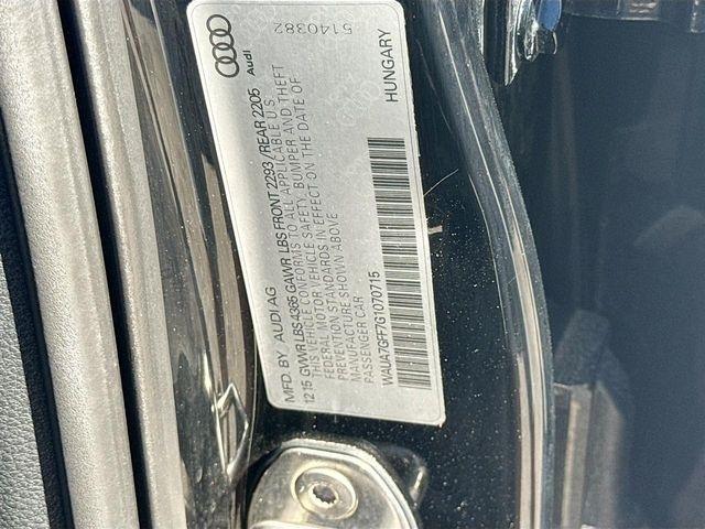 Audi A3 4dr Sdn FWD 1.8T Premium 2016