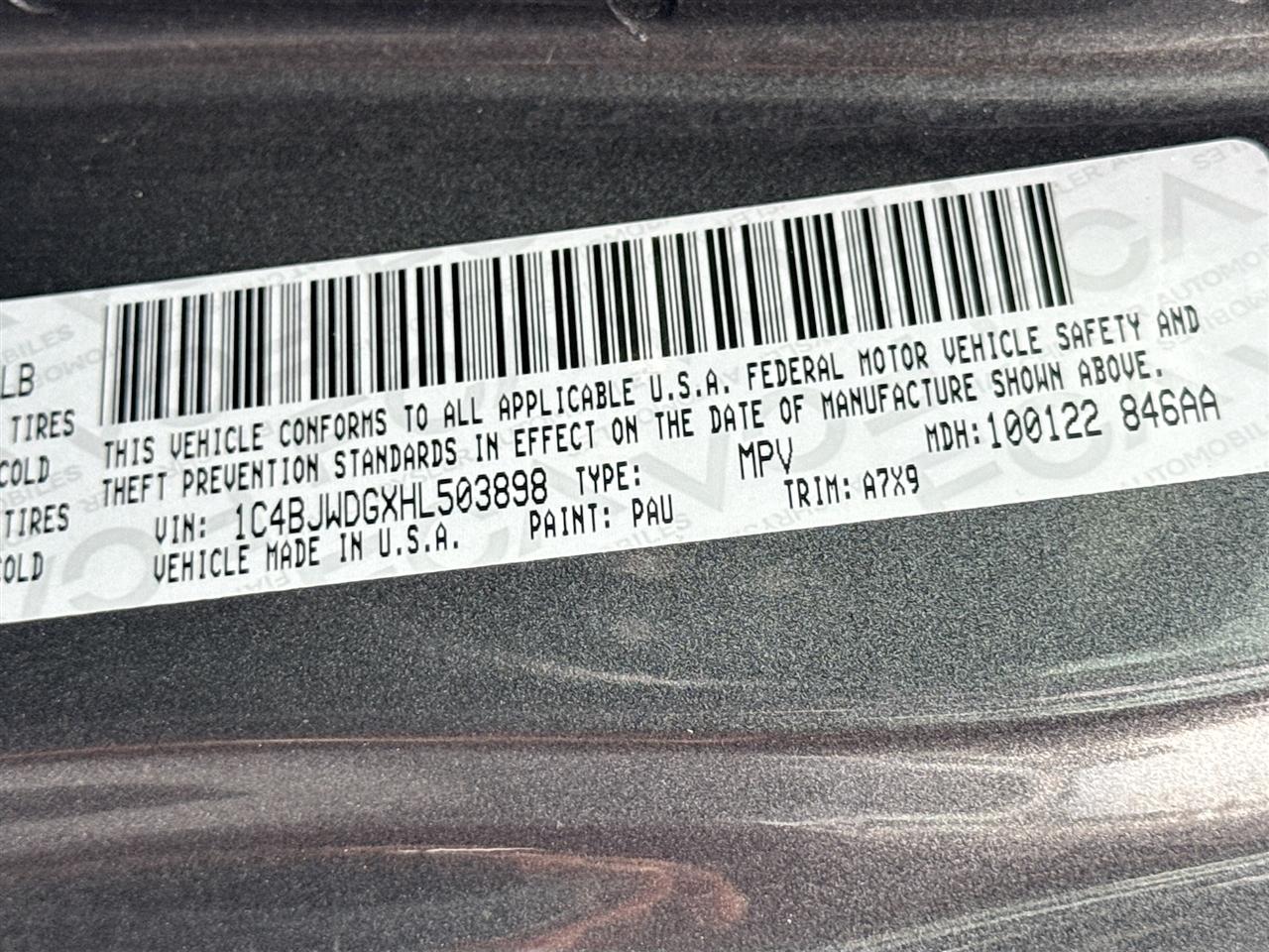 Jeep Wrangler Unlimited Sport 4x4 2017