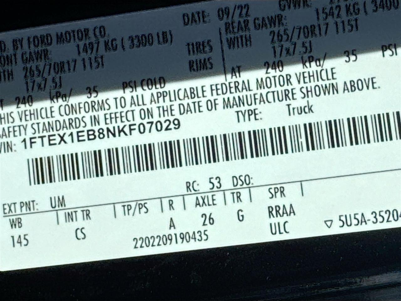 Ford F-150 XLT 4WD SuperCab 6.5' Box 2022