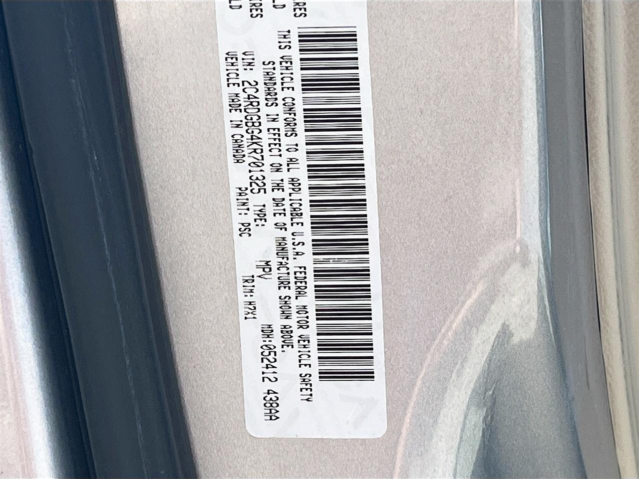 Dodge Grand Caravan SE Wagon 2019