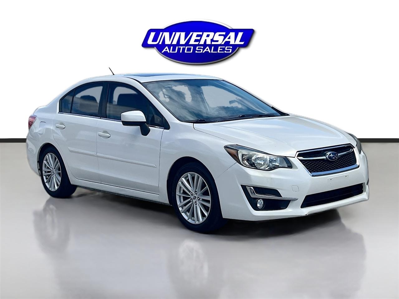 Subaru Impreza Sedan 4dr CVT 2.0i Premium 2015