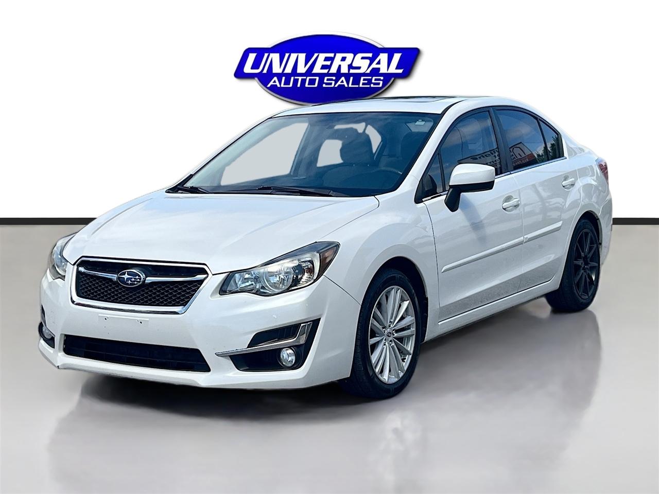Subaru Impreza Sedan 4dr CVT 2.0i Premium 2015