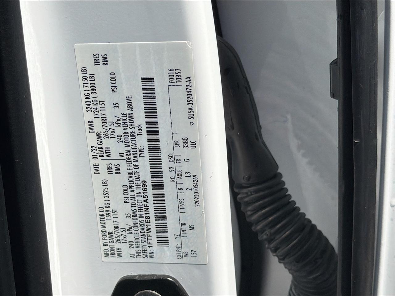 Ford F-150 King Ranch 4WD SuperCrew 5.5' Box 2022