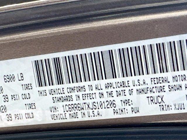 RAM 1500 Longhorn 4x2 Crew Cab 6'4" Box *Ltd Avail* 2018