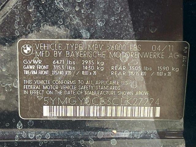 BMW X5 M AWD 4dr 2012