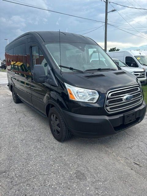 Ford Transit Wagon T-350 148" Med Roof XLT Sliding RH Dr 2015