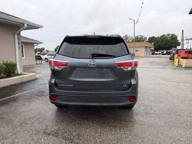 Toyota Highlander FWD 4dr V6 LE (Natl) 2016