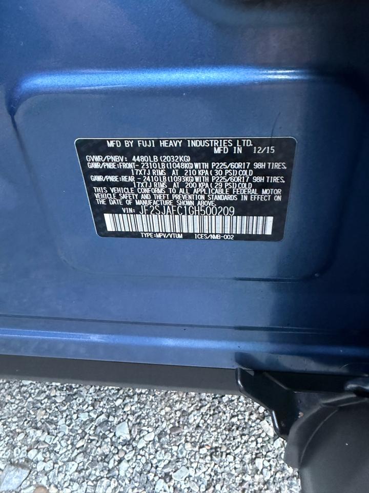 Subaru Forester 2.5i Premium PZEV CVT 2016